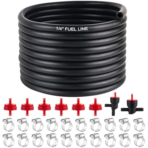 Woxla 15 Feet Fuel Line Hose Cover