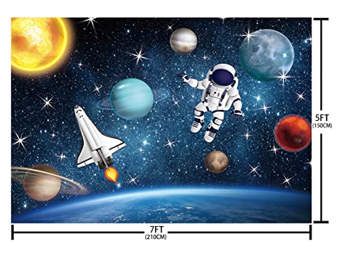 Telón espacial AIBIIN 7x5ft para fotografía miniatura 2