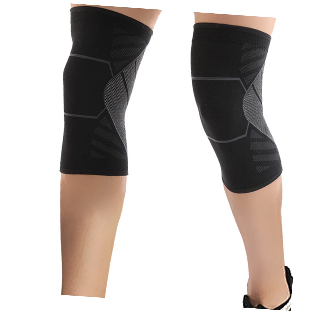 Mobestech Ergonomic Design Knee Pads 2 Pack Comfort Knee Cover for Men Women for Running Dancing