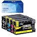 LxTek Compatible Ink Cartridge Replacement for Canon 1200XL PGI-1200 PGI1200XL to use with MAXIFY MB2720 MB2120 MB2320 MB2020 Printer (4 Pack-High Yield)