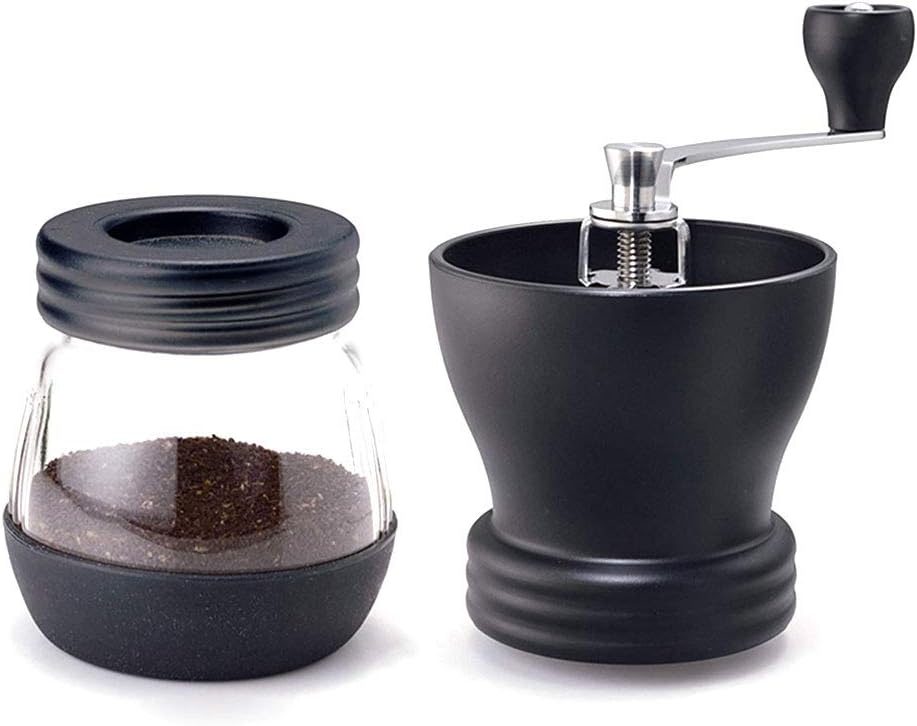 Manual Coffee Grinder, Professional Coffee Mill with Ceramic Burr, Adjustable Burr for Precision Grinding and Perfect Brewing, Espresso Mill, Espresso Grinder