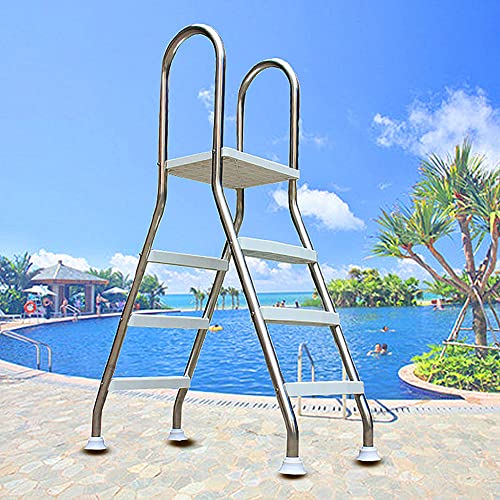 Repuesto Universal Escalera para Piscina de Plástico Blanco miniatura 4