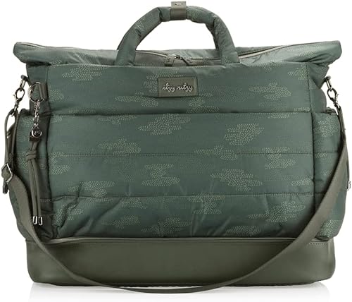 Itzy Ritzy Bolsa de viaje Dream Weekender Bolsa ligera para la noche y hospital con compartimento base, 12 bolsillos incluyendo 2 bolsillos