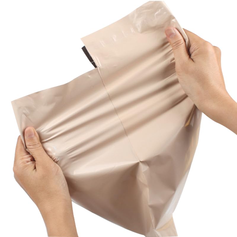 Sacchetti for pacchi, Sacchetti postali, Sacchetti postali, 50 pezzi/pacco Borsa for corriere Sacchetti for posta impermeabili beige Imballaggio Abbigliamento Busta espressa Buste for spedizioni posta