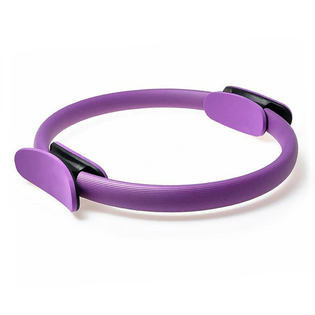 Pilates Ring for Women & Men – 15 Inch Yoga Ring for Full Body Workout | Thigh, Arm, Leg & Core Exercise Ring with Non-Slip Dual Handles | Fitness Toning Circle for Weight Loss & Home Gym-image-27