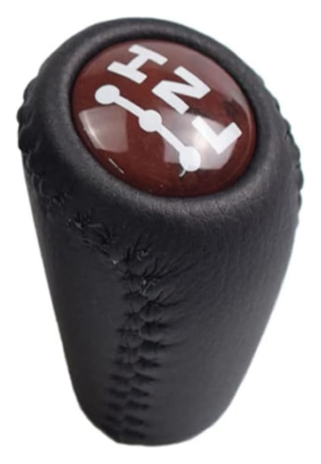 FNCVTM Car Gear Knob for Toyota for Prado LC120 for Land Cruiser 5 Speed Manual Transmission+Transfer Gear Shift Knob(Redwood-2)