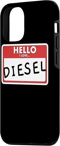 Vista 26 de iPhone X/XS Hello I Love Diesel Diesel Diesel Roll Carbón Power 4X4 Camiones Case