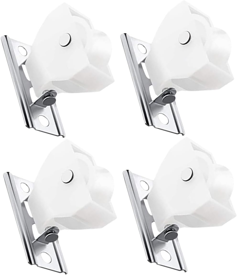 4pcs Roman Shade Cord Pulley Locks for Window Blinds Home Office Easy to Install and Use