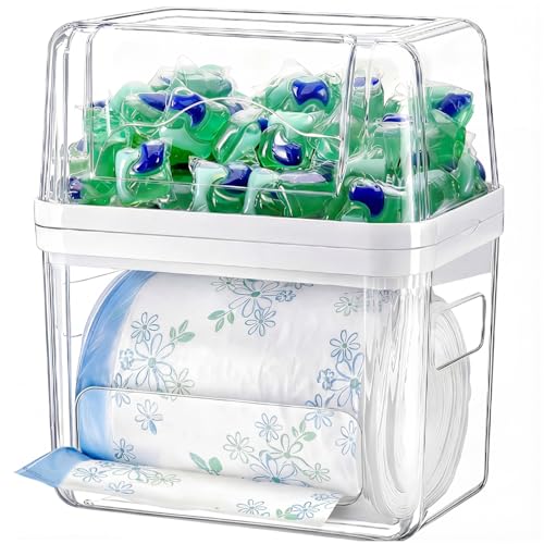 Rangement buanderie pour ranger les capsules de lessive facilement