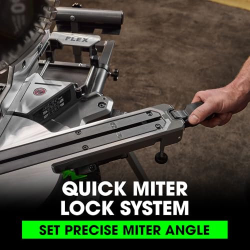 FLEX FX7141A 24V Cordless Dual Bevel Miter Saw