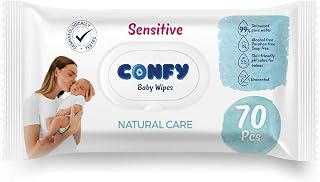 Confy Natural Care Sensitive Islak Mendil (1 x 70 