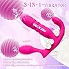 ZWFUN Butterfly Vibrator Vibration für Frauen mit 10 Vibrationsmodi und 3 Teleskopmodi Fernbedienung 3 in 1 G-Punkt Vibrator für sie leise Klitoris Stimulator Sex spielzeug für Frauen Paare Extrem Sex #3