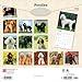 Poodles | 2026 12 x 24 Inch (Hanging) Monthly Square Wall Calendar | Plastic-Free | BrownTrout | Animals Dog Breeds