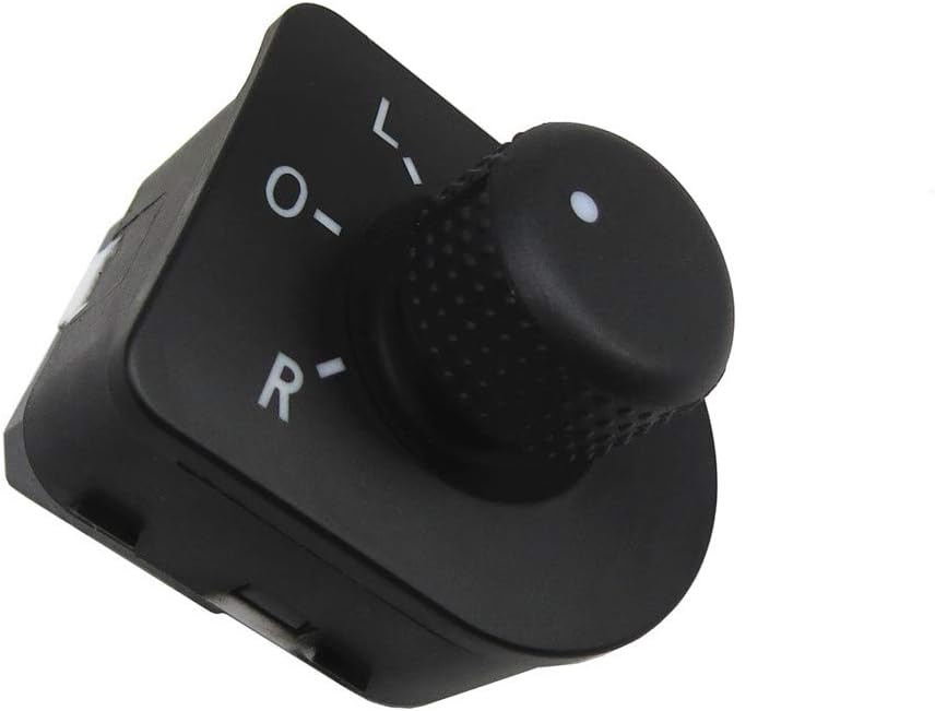 1J1959565A Mirror Control Switch 1J1959565A for Vw 1998 1999 for Golf 2002-2005 for Jetta 1998-2010 for Beetle 98-05 for Passat Car Side Mirror Switch