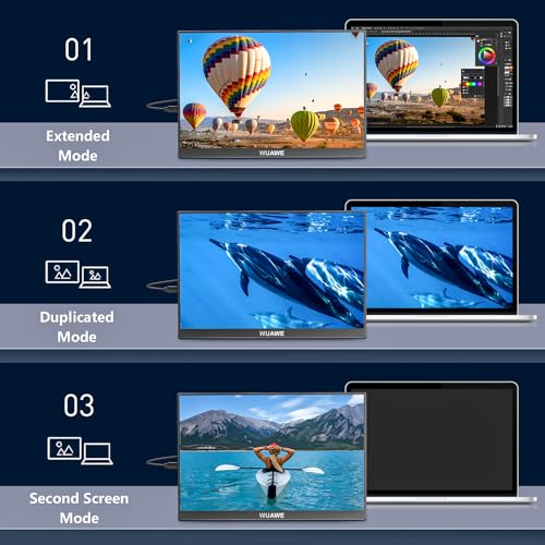 Image of WUAWE 16 inch 1200P 120Hz Portable Monitor