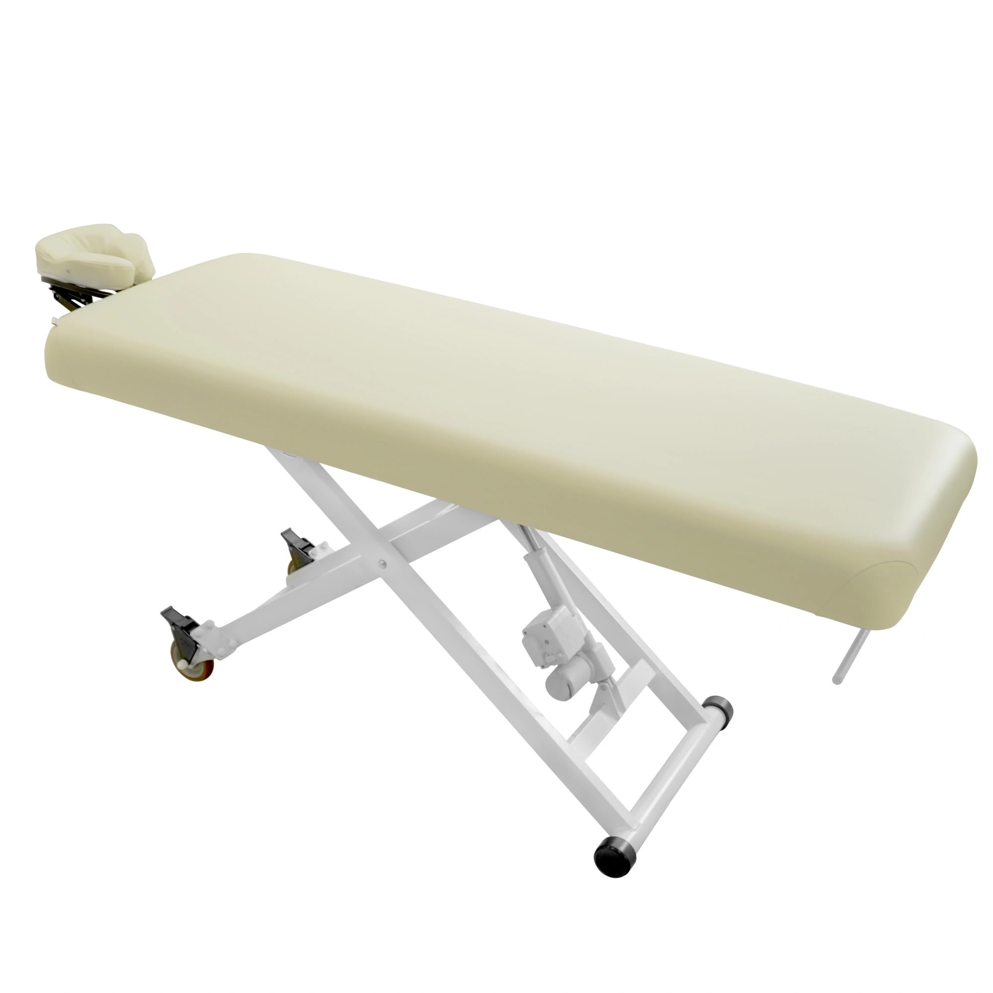 SKINACT Stella Electric Medical Spa Treatment Table (Facial Chair/Bed) ADA Compliant (Beige)