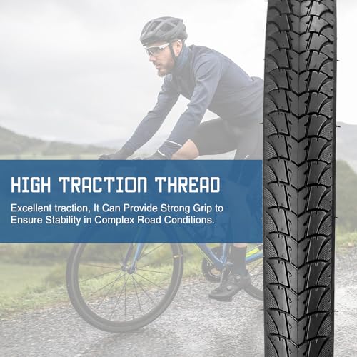 2 Pack 700x38c(40-622) Gravel Bike Tire Road Bike Tire City