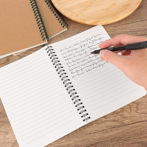 Carnet de notes A5 à spirale pour école et prise de notes 80g - 6
