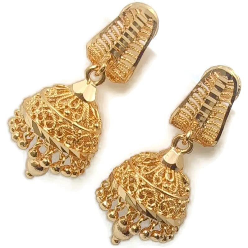 See full amazon price history chart for PRS GOLD COVERING -Womens micro plated earring (jimiki) jhumkha PRS GOLD COVERING -Womens micro plated earring (jimiki) jhumkha (B0BMGTZ9KZ) Amazon Price History, Amazon Price Tracker