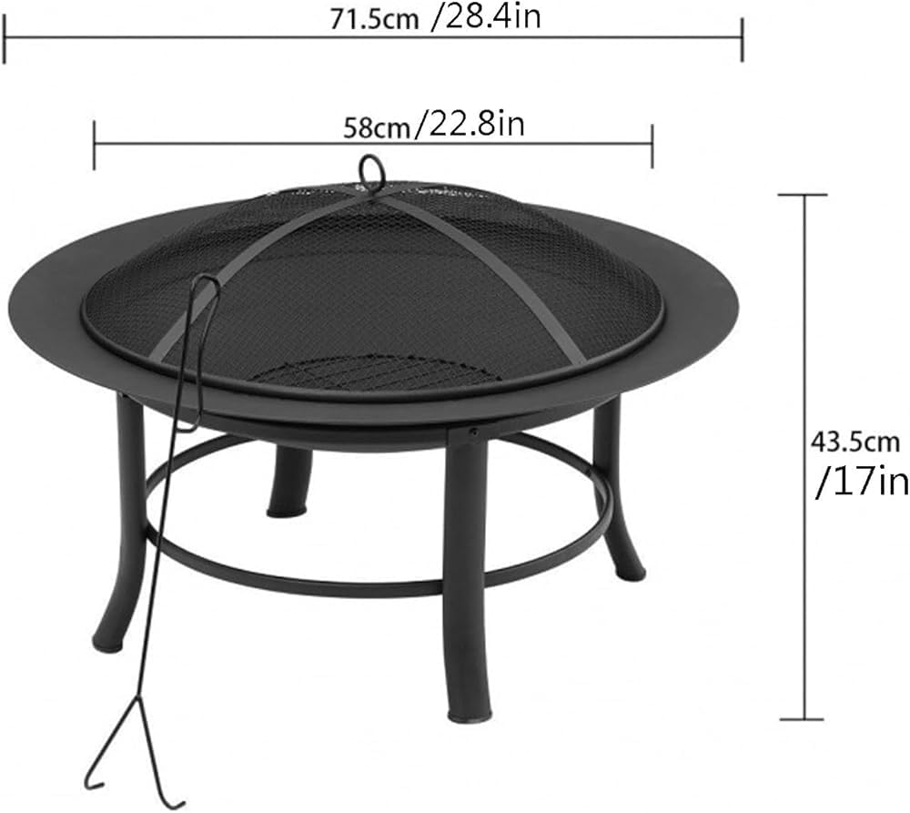 Bracieri per barbecue all'aperto, grandi stufe riscaldanti, bracieri a carbone, barili da campeggio per bruciare la spazzatura all'esterno, bracieri a legna per il riscaldamento invernale domestico+