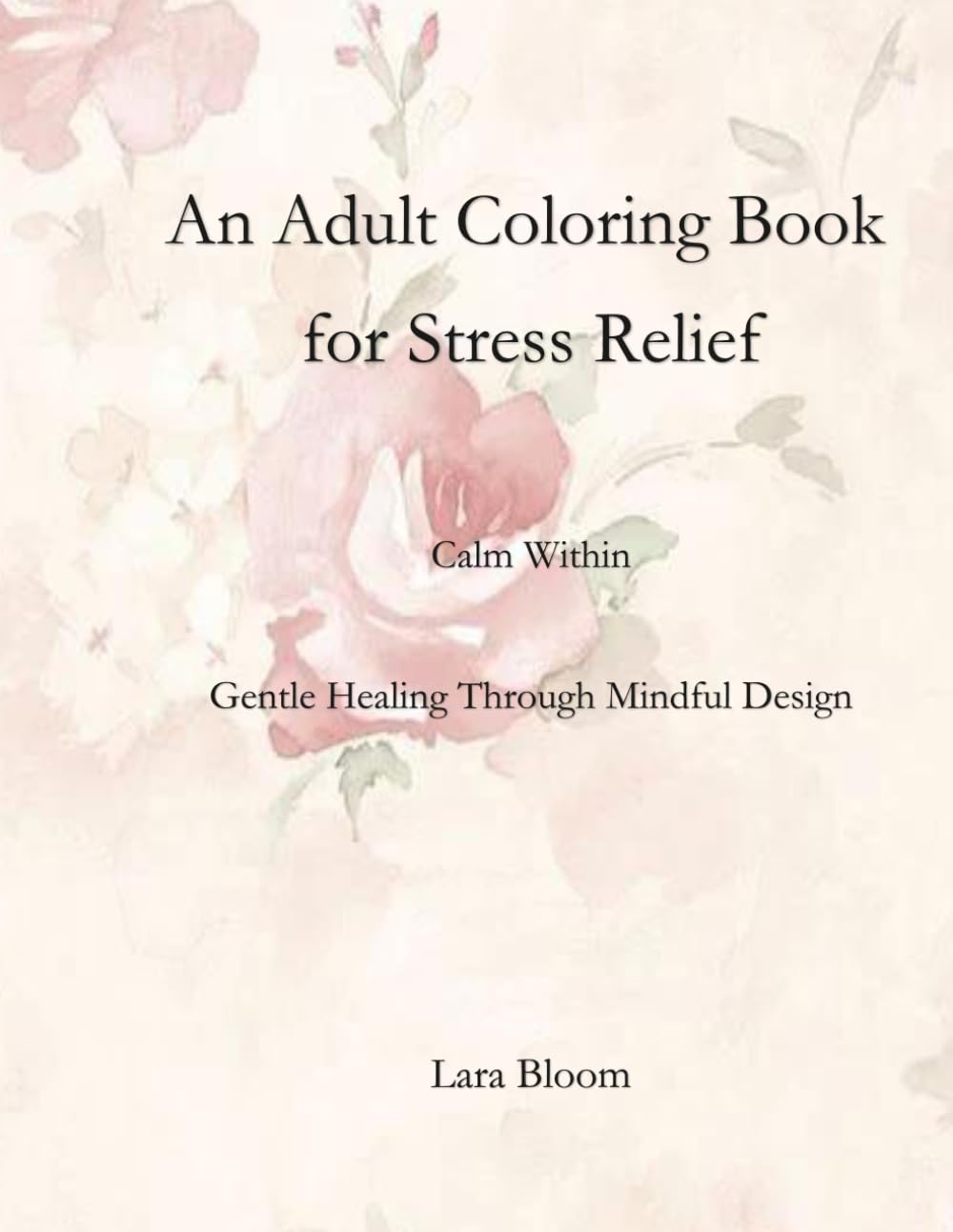 An Adult Coloring Book for Stress Relief