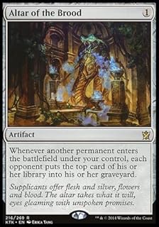 Magic: The Gathering Singles MTG Magic: The Gathering - Altar of The Brood (216) Khans of Tarkir KTK KTK216