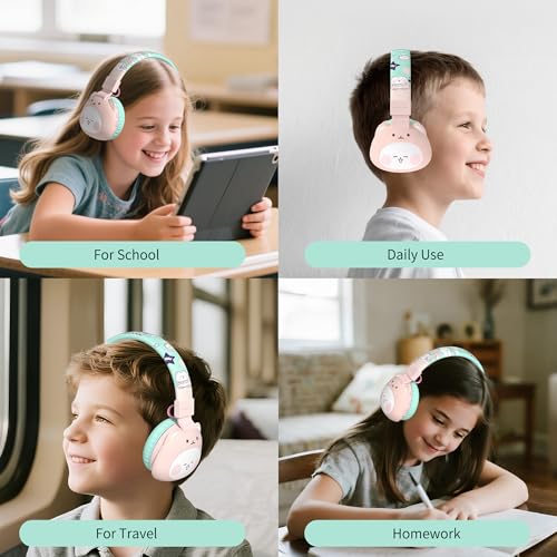 18% Off Kids Bluetooth Headphones with Volume Limiter - Image 5