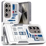 Candykisscase for S25 Ultra, Robot Pattern Shock-Absorption Hard PC and Inner...