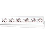 Really Good Stuff Double-Sided Primary-Lined Dry Erase Sentence Strip Boards - Pack of 12