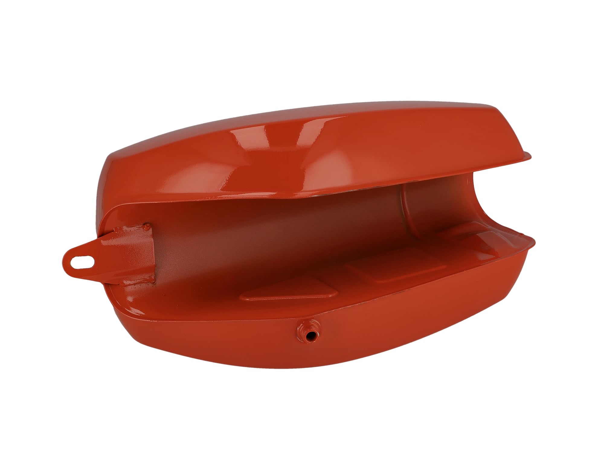 Set: Tank + Seitendeckel Enduro, Rot RAL 3028 - für Simson S51E, S70E