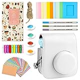 Impresionante accesorio para Fujifilm Instax Mini 11 puede ser un regalo para niños, adolescentes, amigos, familiares en cumpleaños, bodas y cualquier día festivo, como Navidad, Acción de Gracias. Colorido y lindo para el paquete de película Instax Mini 11 hace que tu cámara y fotos para Instax Mini 11 sea mucho más maravillosa y agradable.
