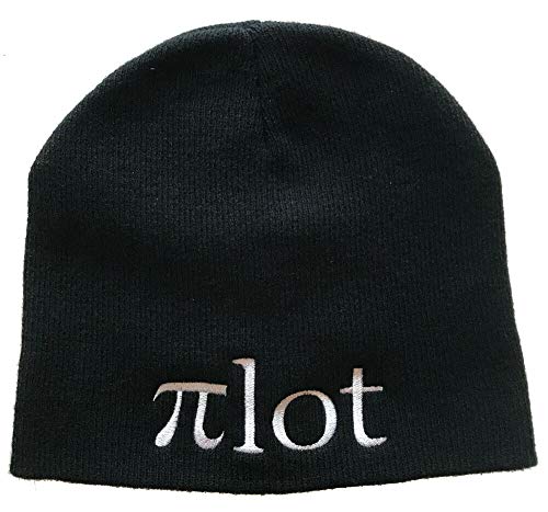 Looping-Lu Piloten Mütze Strickmütze Beanie kurz schwarz fein gestrickt Pilot Stick Cover