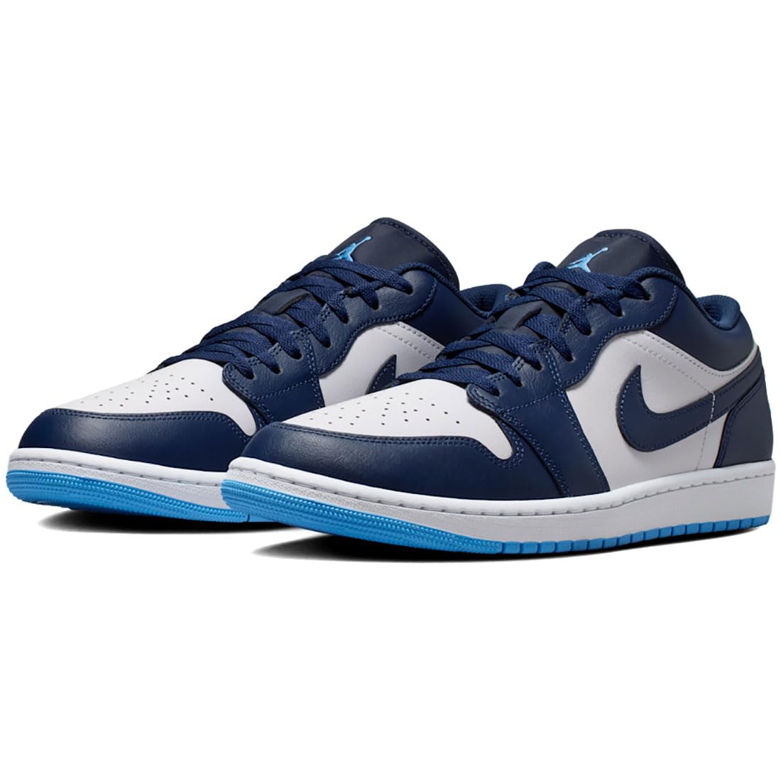 [ナイキ] エア ジョーダン 1 ロー AIR JORDAN 1 LOW ミッドナイトネイビー/ホワイト/ユニバーシティブルー 553558-404