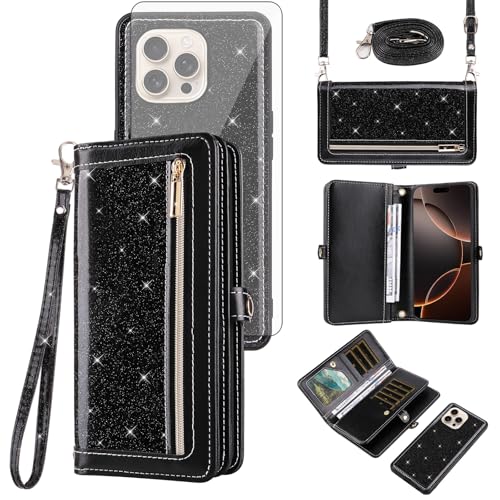 Coque iPhone 16 Pro avec porte-cartes zippé pour ne plus perdre vos affaires