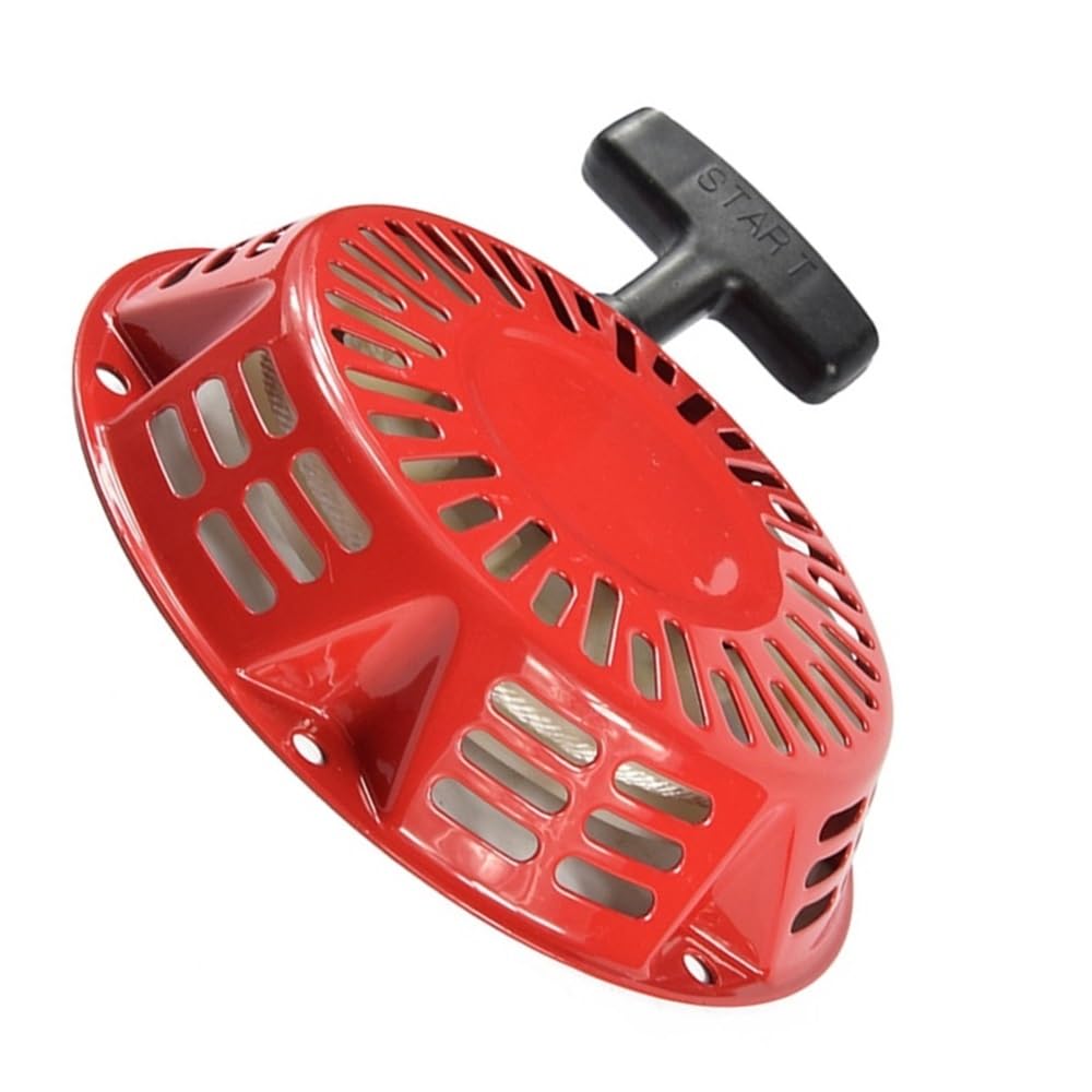 Ajuste for Honda GX160 GX200 5.5HP 6.5HP cortacésped Motor generador de Arranque por Cuerda Manual de Montaje con Arranque de Retroceso de rebobinado