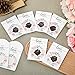 Fumete 50 Pcs Wedding Favor for Guests Bulk Flower Seed Packets Double Sided Let Love Grow Seed Packets Bridal Shower Envelope Kraft Bag with Window Resealable for Wedding Party Favors (Flower)