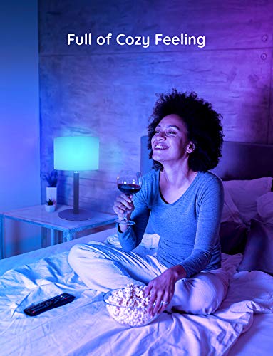 Govee Led Light Bulb Dimmable, Music Sync Color Changing Light Bulbs, A19 7W 60W Equivalent, No Hub Required Multicolor Bluetooth Light Bulbs With App Control For Party Home (Don't Support Wifi/Alexa) #TOP6