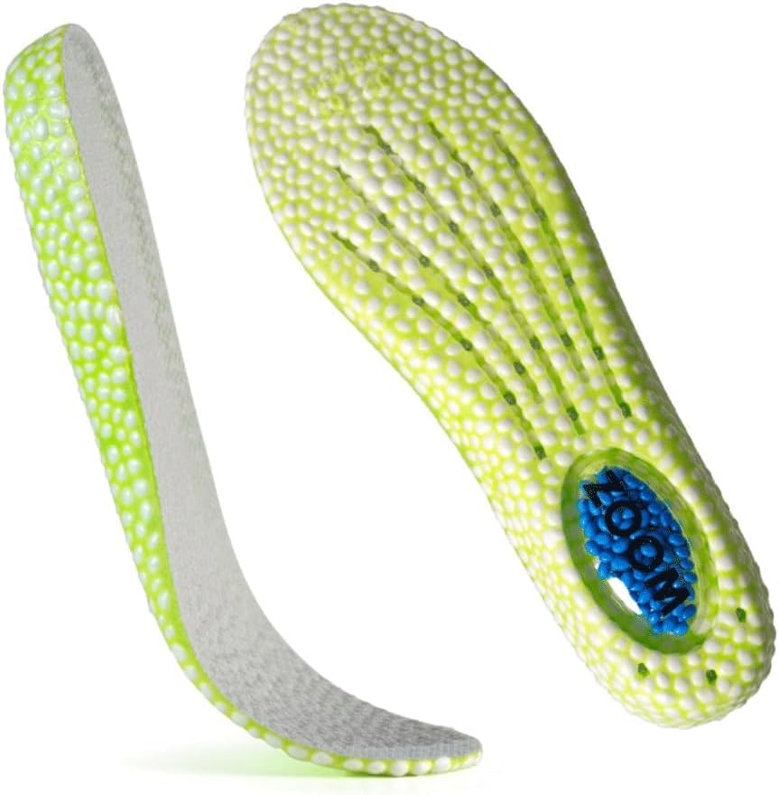 Sports Air Cushion Height Increase Insole Rebound Shock Absorption Pad Breathability