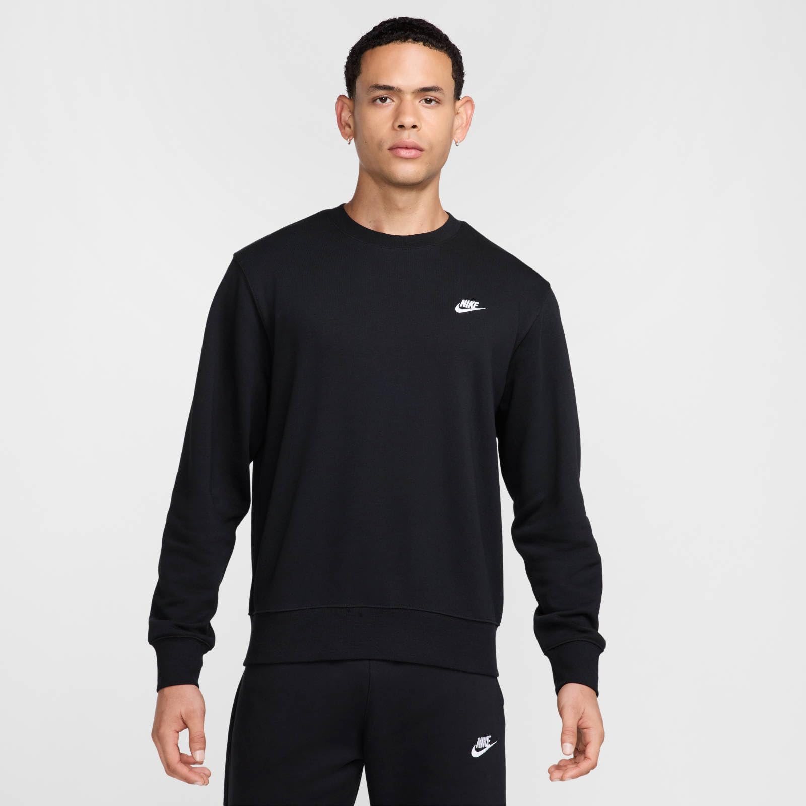Nike Club French Terry Crew Maglione Uomo (Pacco da 1)