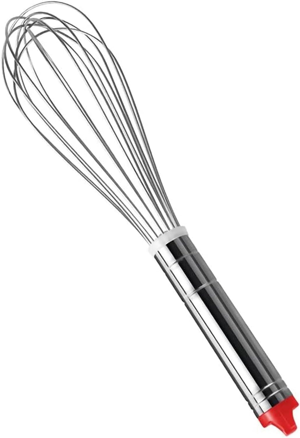 XIUNYIE Stainless Steel Whisk Egg Beater Handheld Manual Whisk Mixer for Cream Egg White Mayonnaise Kitchen Baking Tool Smooth Fast Whipping 25cm, a, 25cm