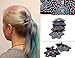 Hair Barrette Hand Painted Hair Clips. Styling for Women and Girls. This Attractive Hair Accessory can be used as a Ponytail Holder or a Hair Grip. for Thick & Thin Hair. 2 Pcs Uniquely Hand Crafted