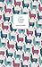 Llama Notebook - Ruled Pages - 5x8 - Premium Cuaderno (Mountain)