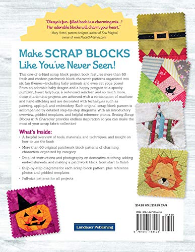 Sewing Scrap Blocks with Character