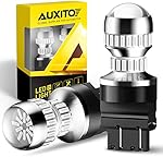AUXITO 3156 3157 LED Bulb Red for Brake Lights Tail Lights 54-SMD Super Bright 3056 3057 3047 4057 4157 LED Bulbs for Tail Lights, Stop Lights, Brake Lights, Turn Signal Lights, Brilliant Red