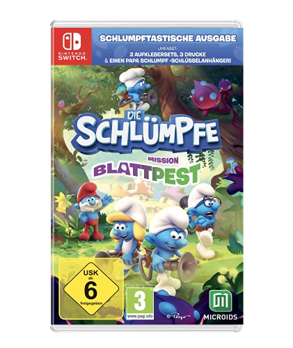 Preisvergleich Produktbild Die Schlümpfe: Mission Blattpest - Schlumpftastische Ausgabe - [Switch] - Limited Edition