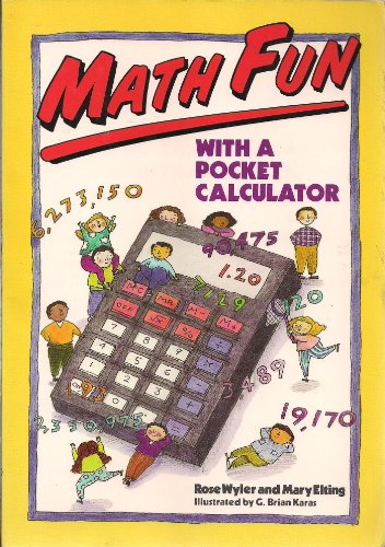 Math Fun With a Pocket Calculator 0671743090 Book Cover