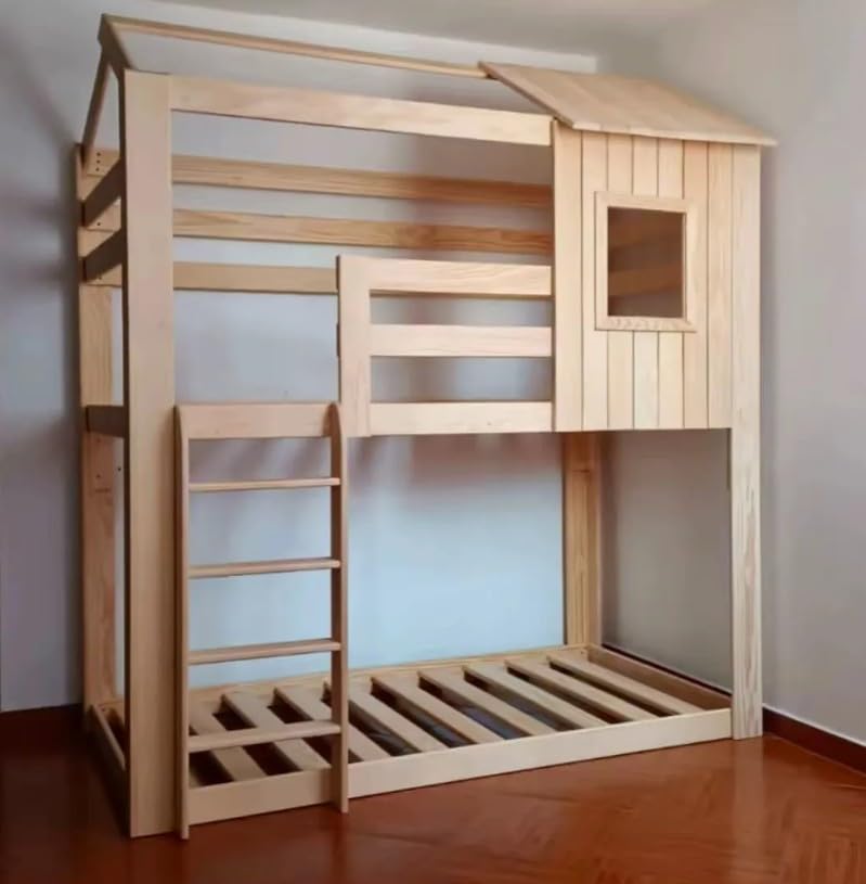 La mejor comparación de Literas en Soriana disponible en línea para comprar. 44 CAMAS EPICAS - LITERA CASITA CABAÑA Individual Montessori