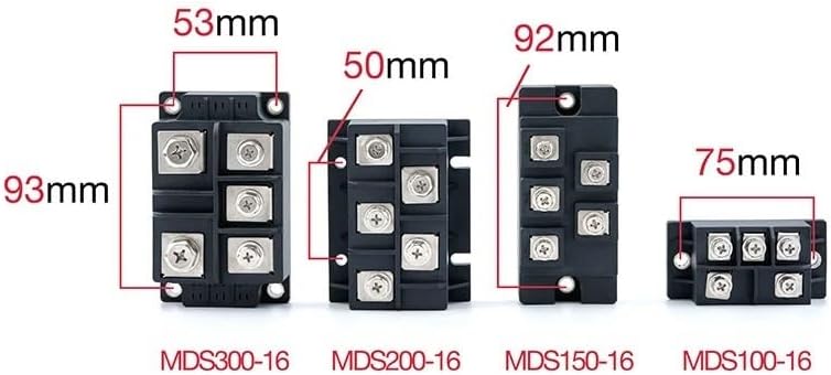 MDS Silicon Diode Bridge Rectifier Module Diesel Generator Parts 100A 200A 250A 300A(300A)