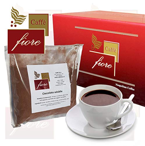 Caffè fiore Cioccolato Bar 1 Confezione da 500 g. Torrefazione Caffè fiore Preparato solubile per Uso Professionale