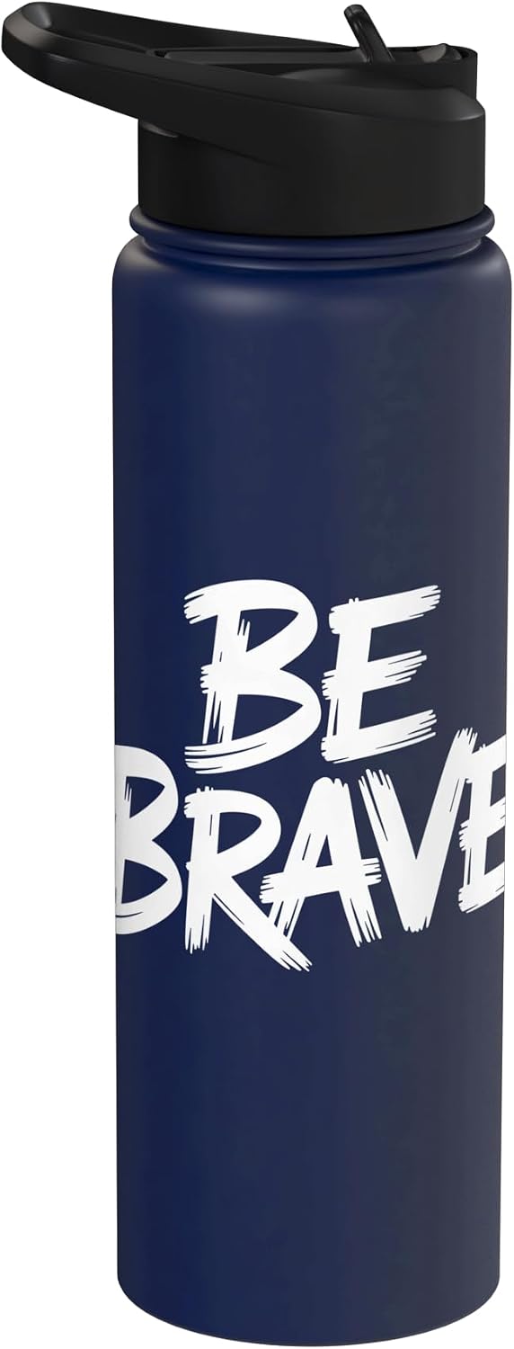 Chemo Warrior Cancer Awareness Cancer Warrior Chemotherapy Stainless Steel Insulated Water Bottle